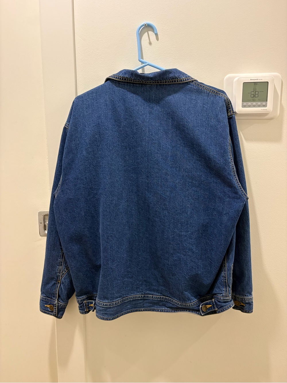SALE ๐ VINTAGE | 80/90s Eddie Bauer Denim Zip Jacket - Picture 2 of 4